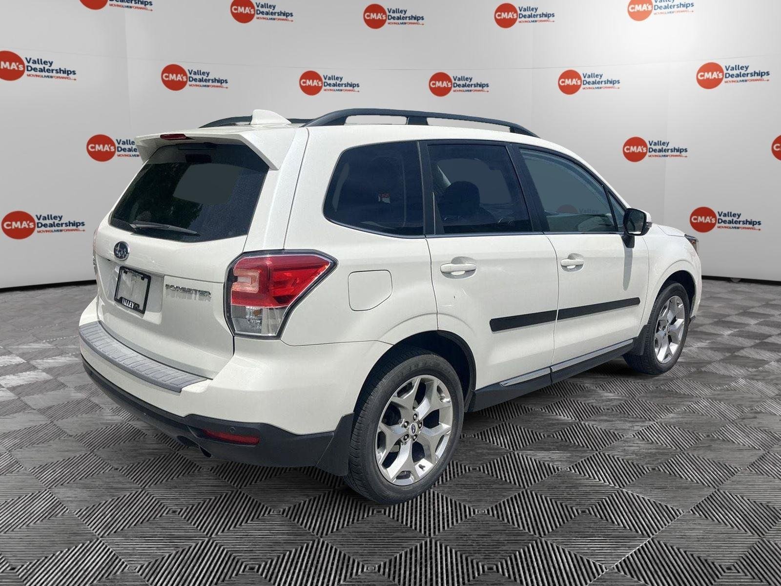 Used 2018 Crystal White Pearl Subaru Touring image 21