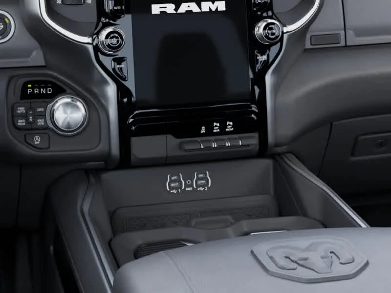 New 2027 Diamond Black Crystal Pearlcoat Ram Laramie image 24