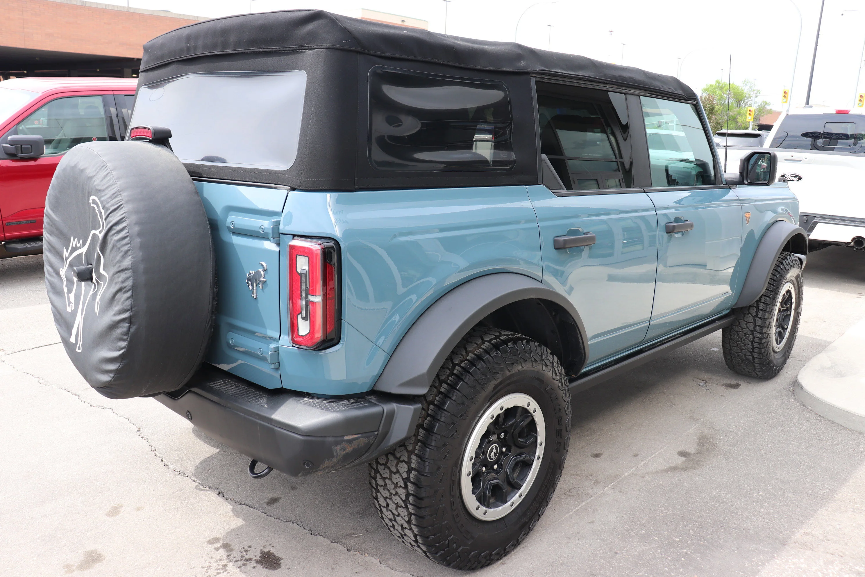 Certified Used 2022 Velocity Blue Metallic Ford Badlands image 4