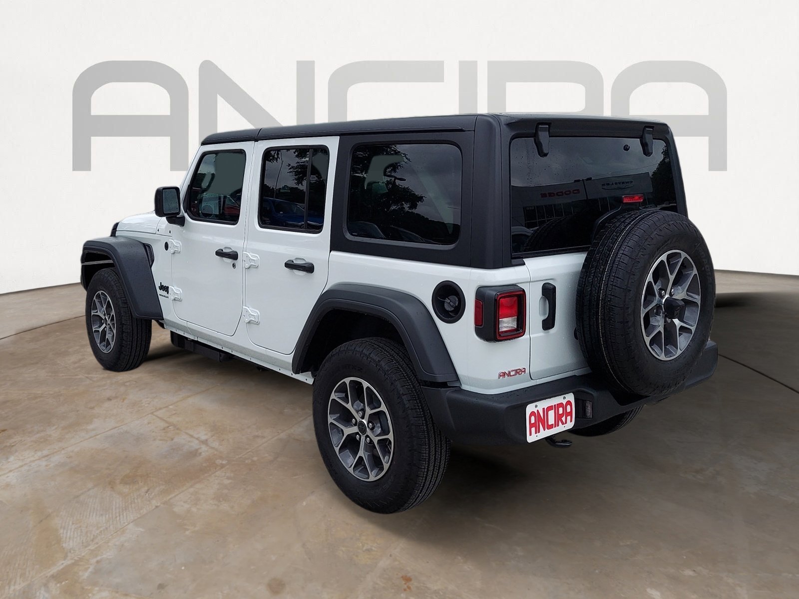 New 2026 Bright White Clearcoat Jeep Sport S image 8