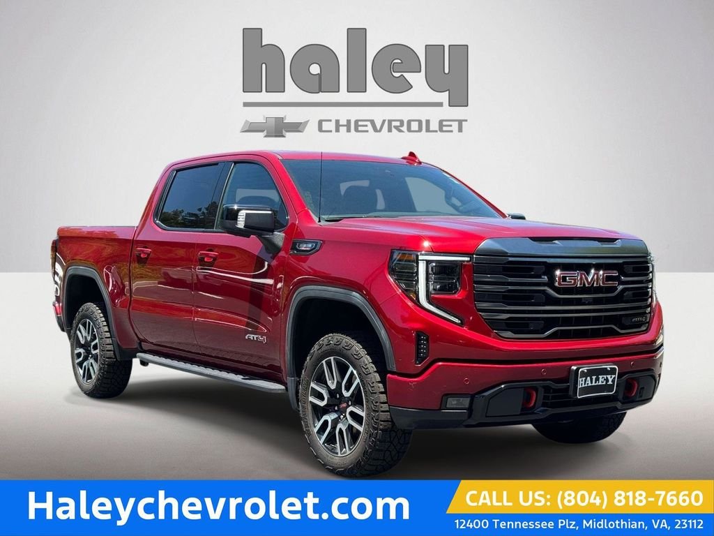 Used 2024 Red GMC AT4 image 1