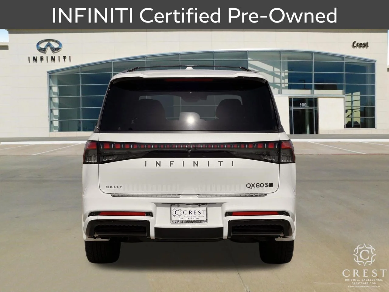 Certified Used 2026 Radiant White INFINITI SPORT image 4