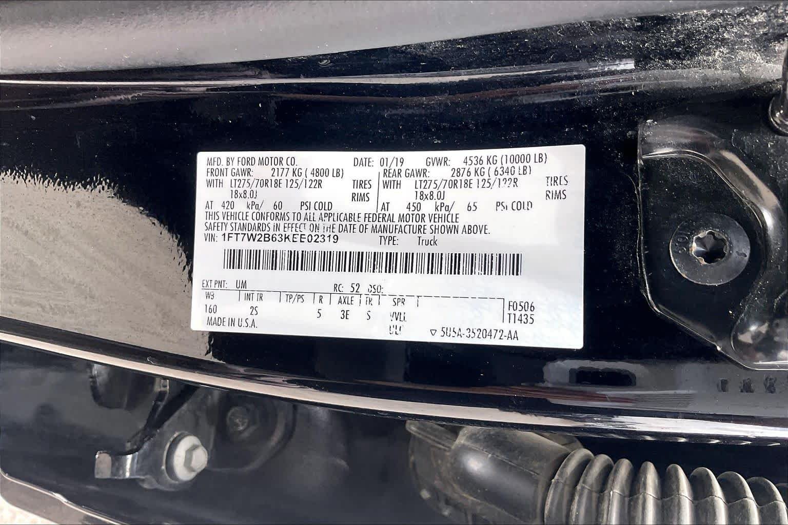 Used 2019 Agate Black Metallic Ford XLT image 34