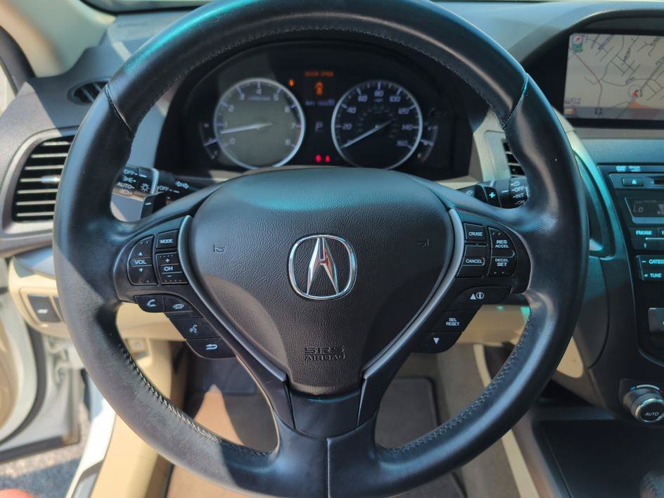 Used 2015 White Acura Tech Pkg image 18