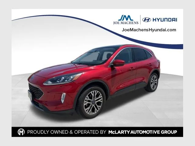 Used 2020 Red Ford SEL image 1
