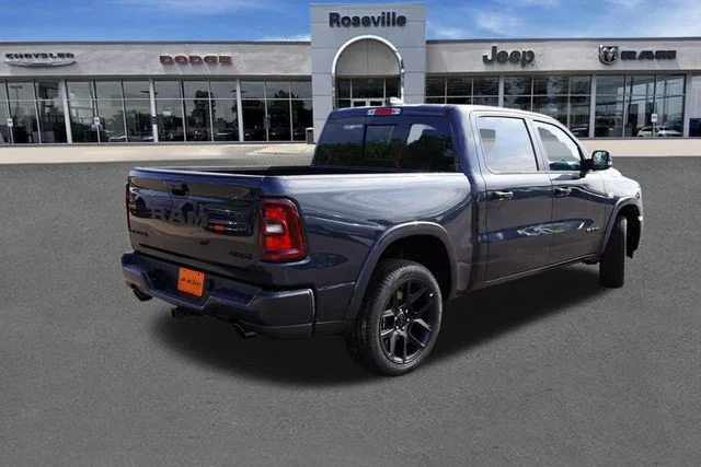 New 2026 Forged Blue Metallic Exterior Paint RAM Laramie image 3