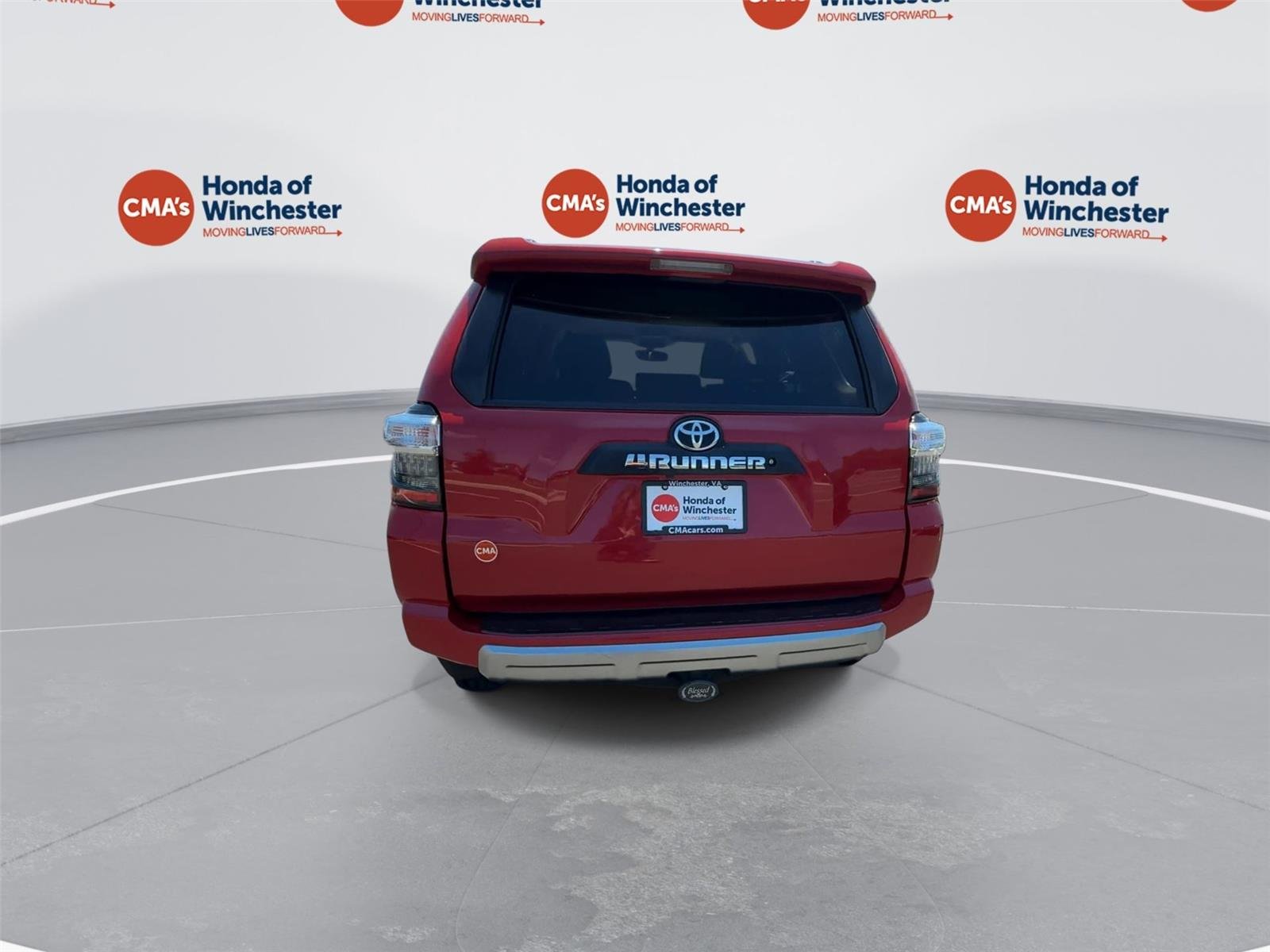Used 2019 Barcelona Red Metallic Toyota TRD Off-Road image 7
