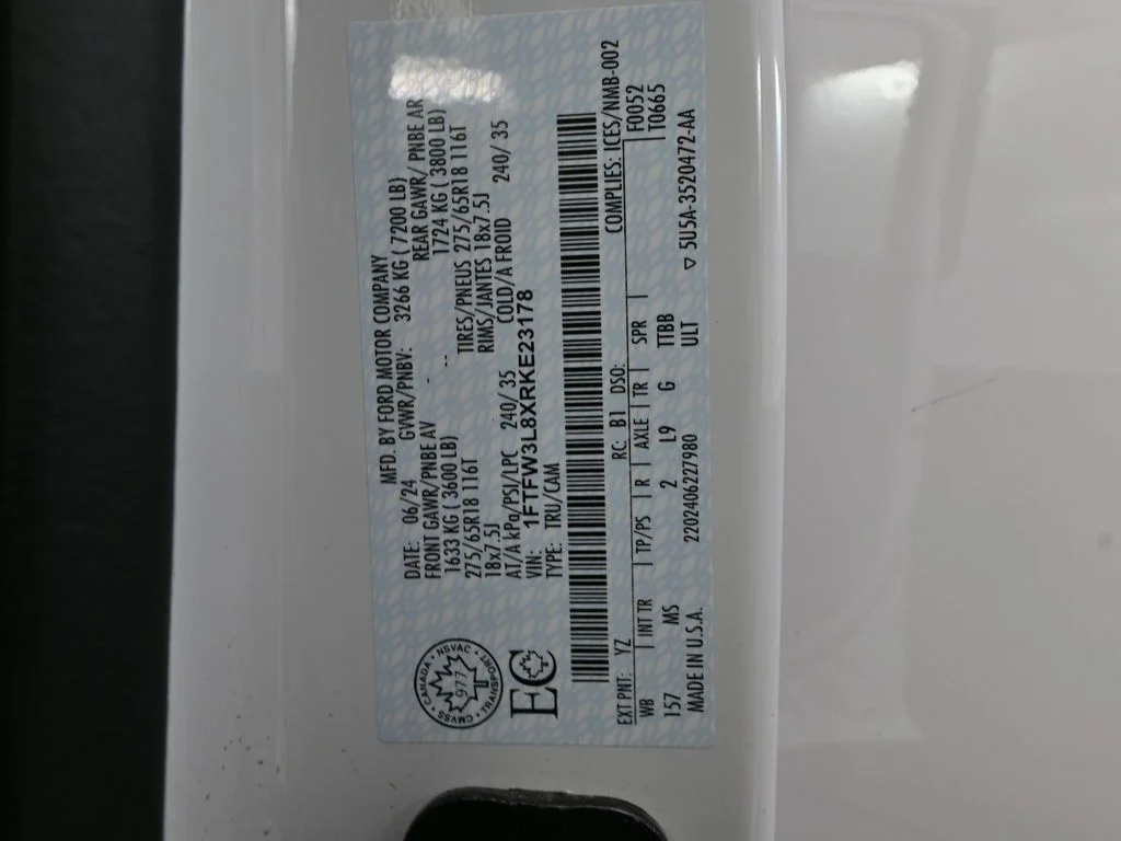 Certified Used 2024 White Ford XLT image 48