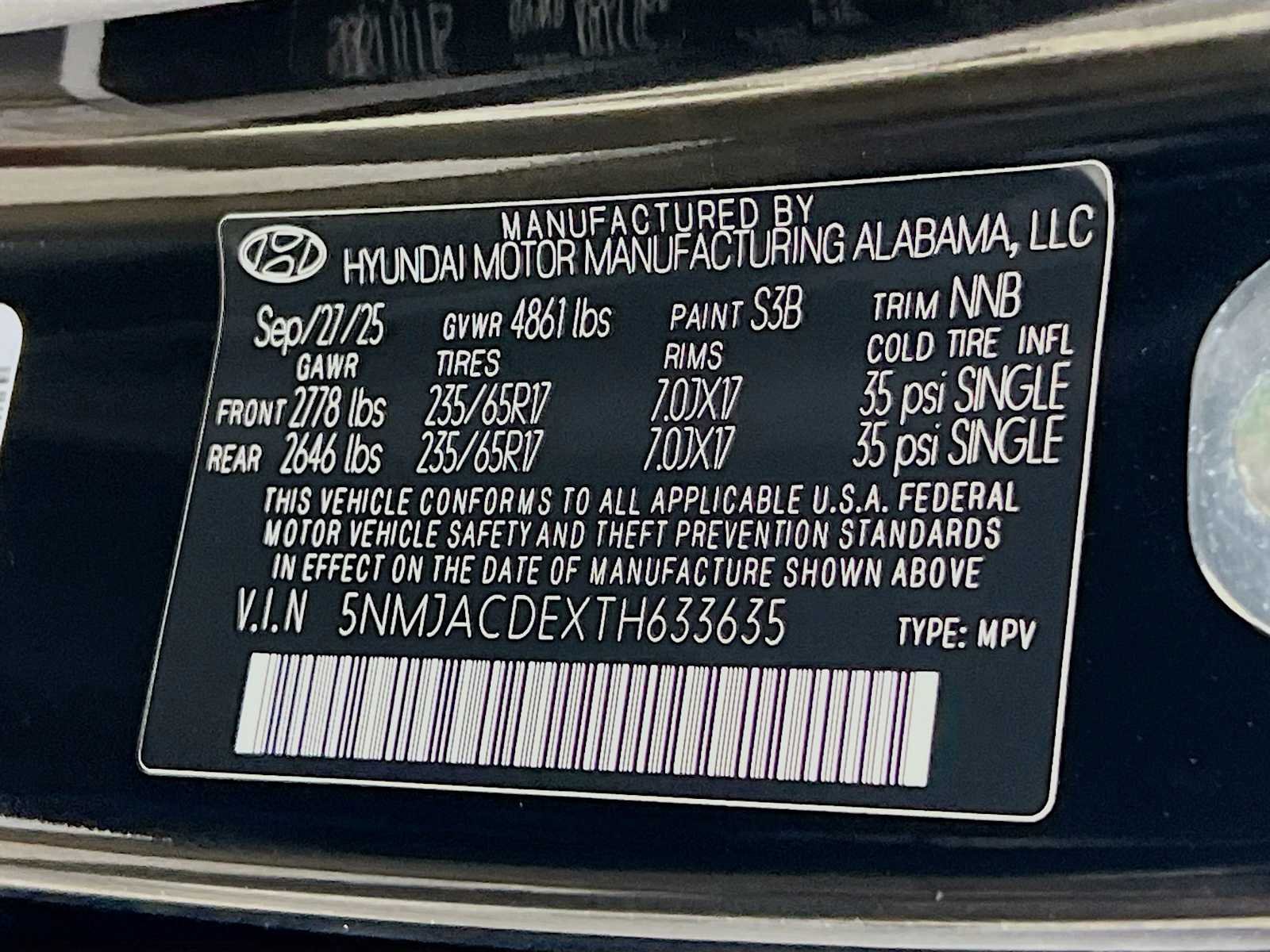 Used 2026 Phantom Black Hyundai SE image 31