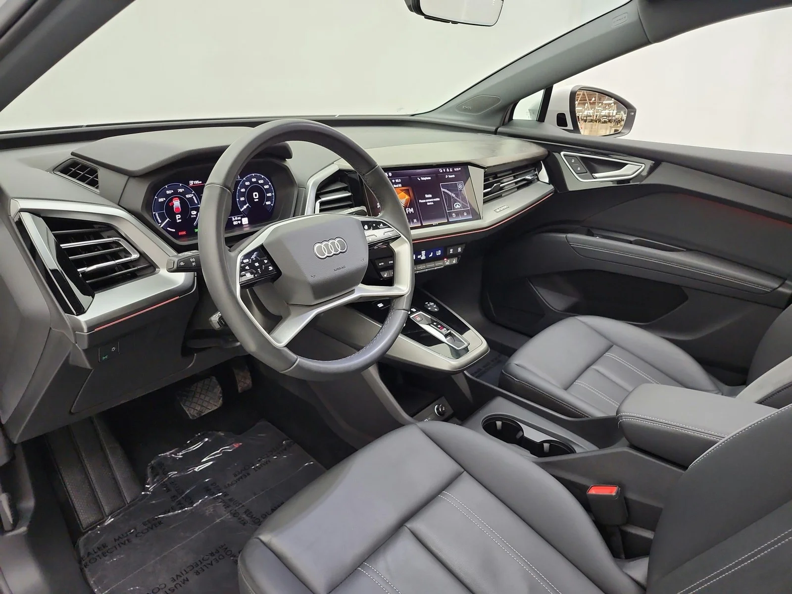 Used 2023 Glacier White Metallic Audi Premium Plus image 12