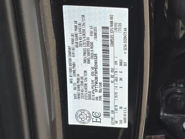 Certified Used 2023 Black Ford Lariat image 23