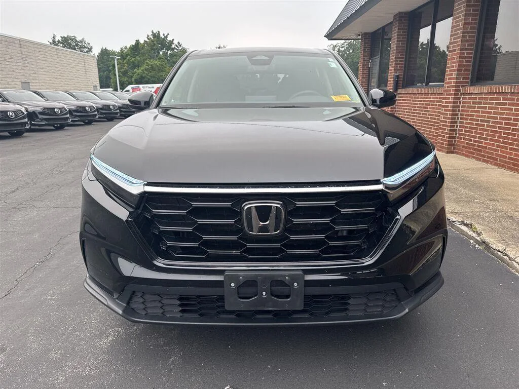 Used 2023 Crystal Black Pearl Honda EX image 2