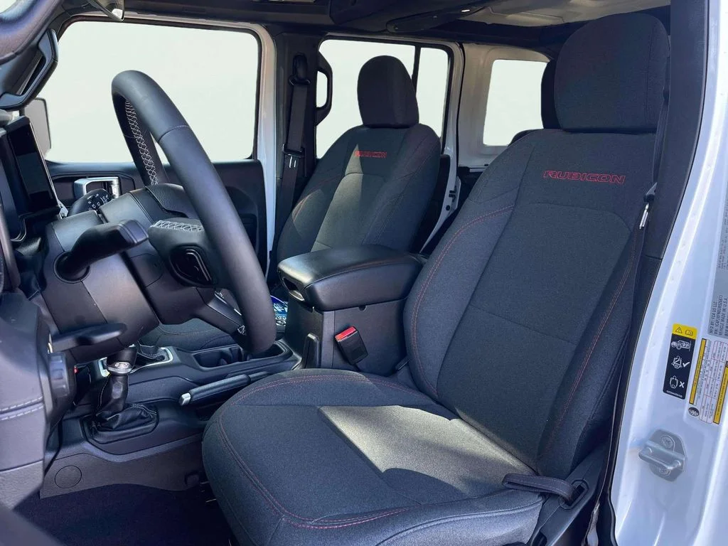 Used 2025 Bright White Clearcoat Jeep Rubicon image 20