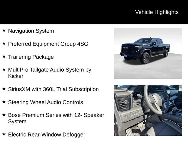 New 2026 Onyx Black GMC AT4X image 8