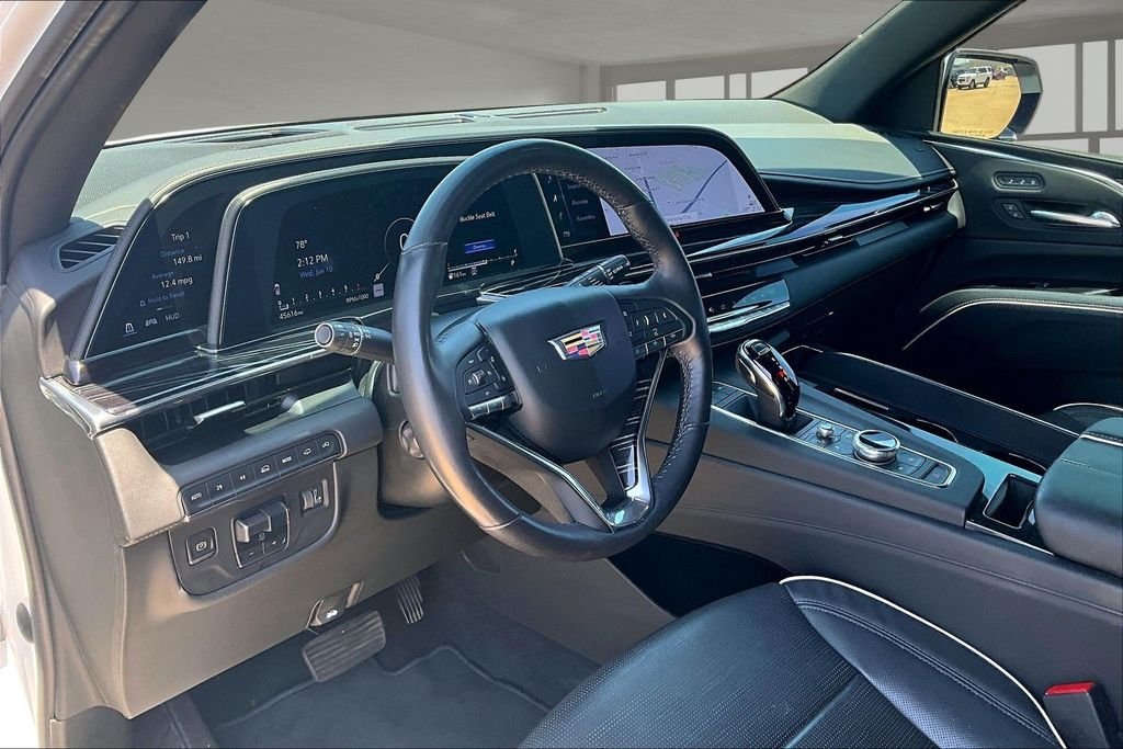 Used 2023 Crystal White Cadillac Sport image 12