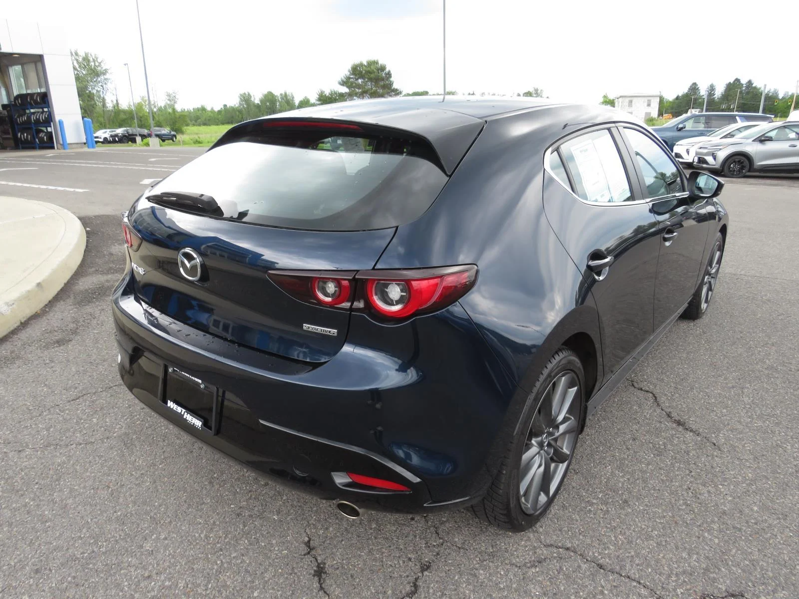 Used 2023 Deep Crystal Blue Mica Mazda 2.5 S Select image 7
