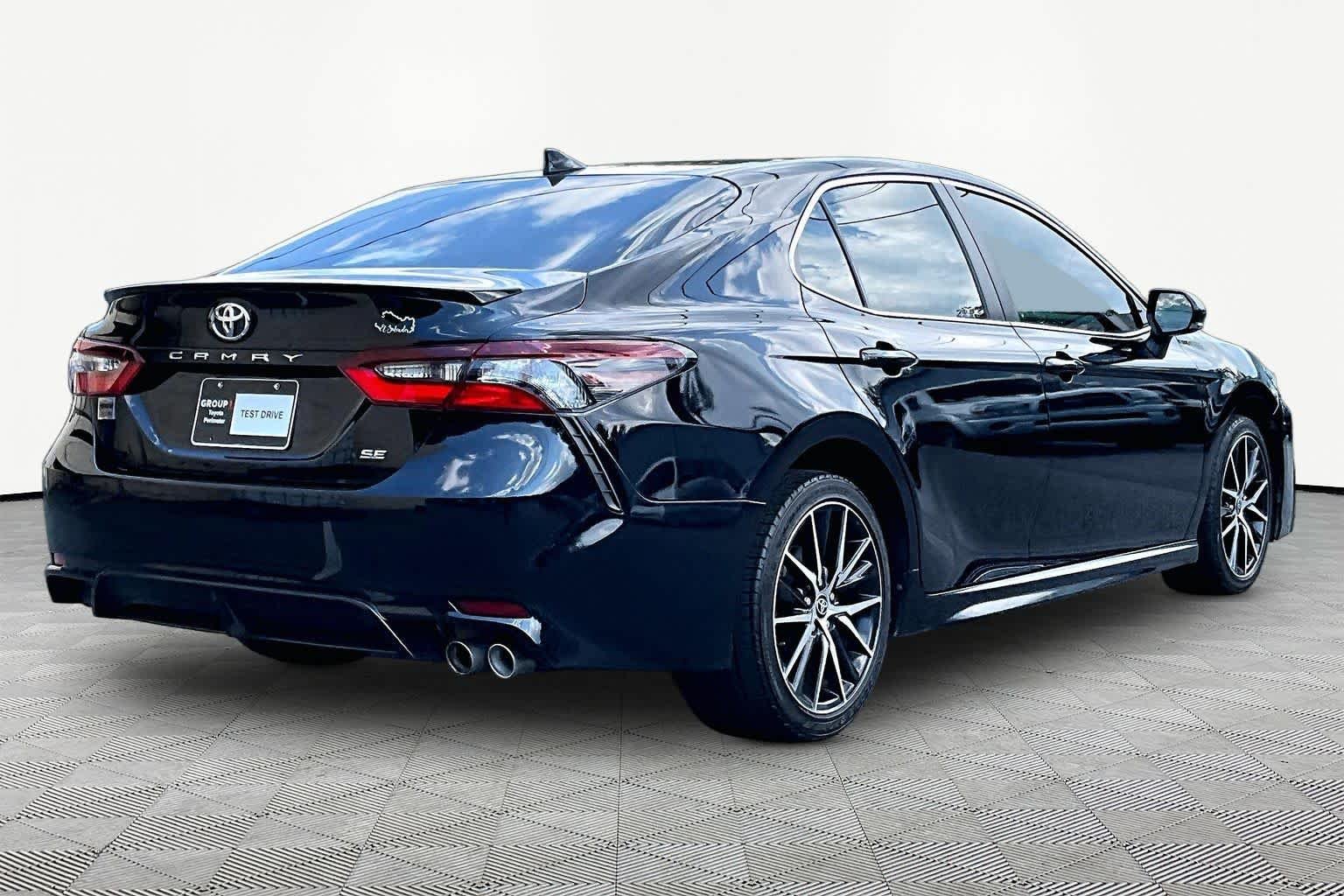 Used 2024 Midnight Black Metallic Toyota SE image 13