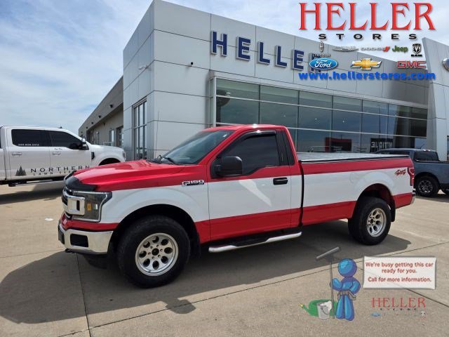 Used 2018 Race Red Ford XLT image 1