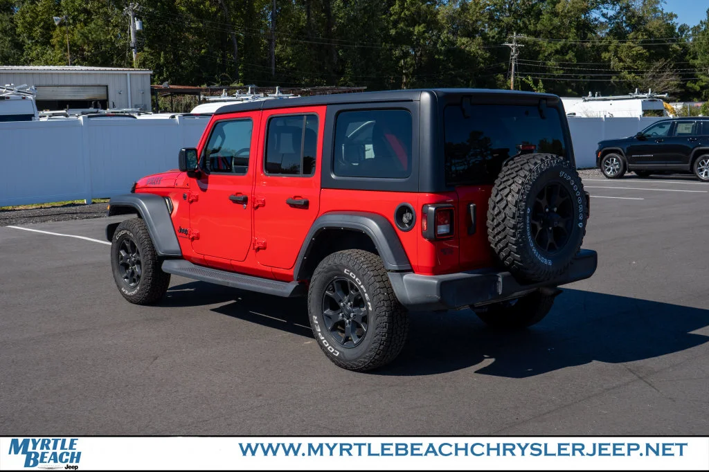 Used 2023 Red Clearcoat Jeep Sport image 4