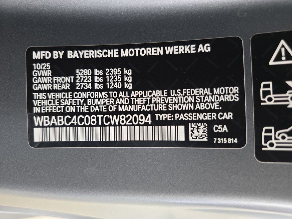 New 2026 Frozen Pure Grey Metallic BMW M850i xDrive image 20