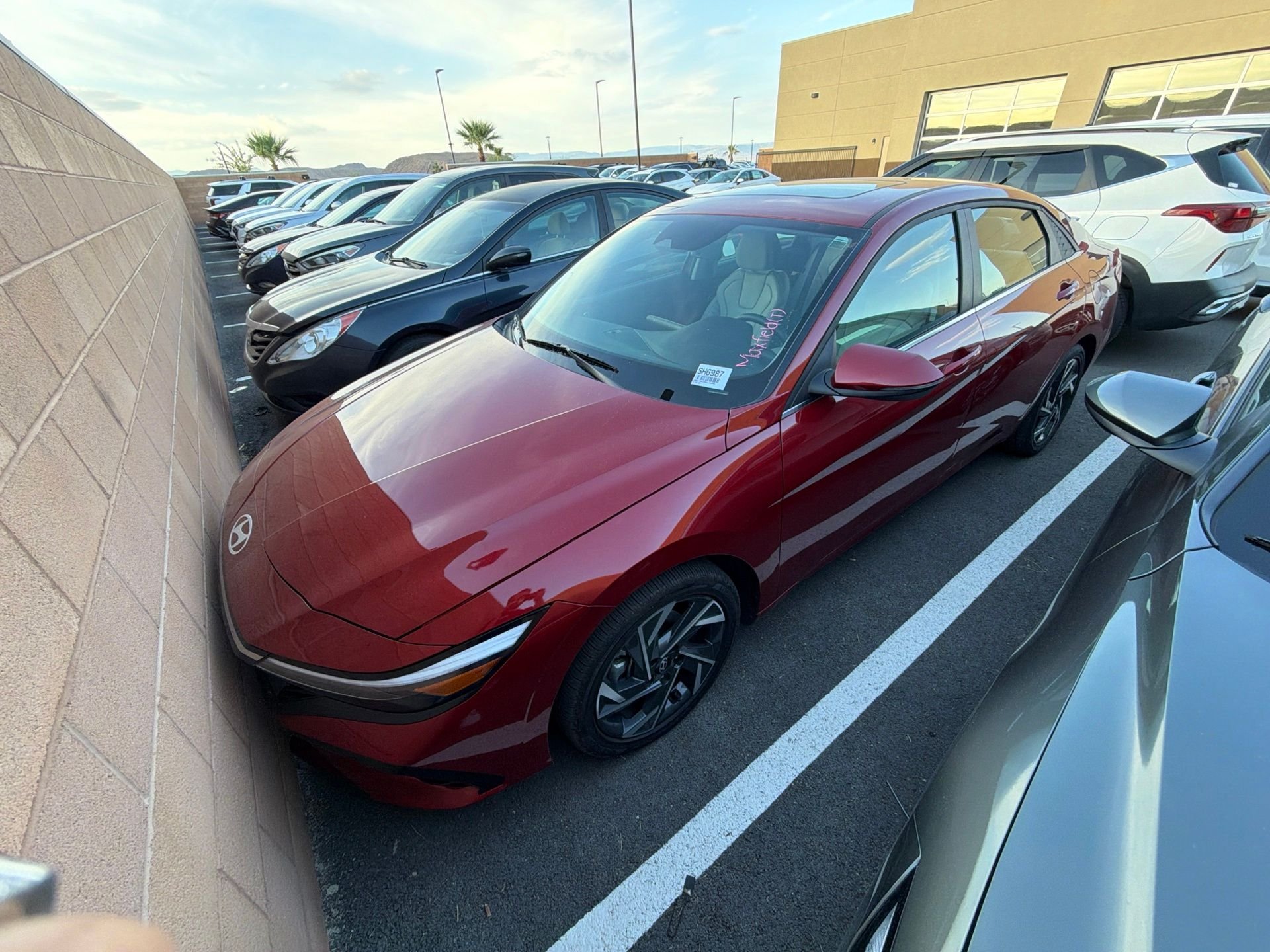 Certified Used 2025 Red Hyundai Limited image 1