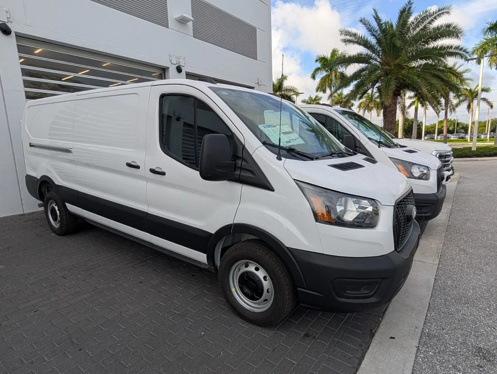 New 2026 Oxford White Ford Cargo Van image 2