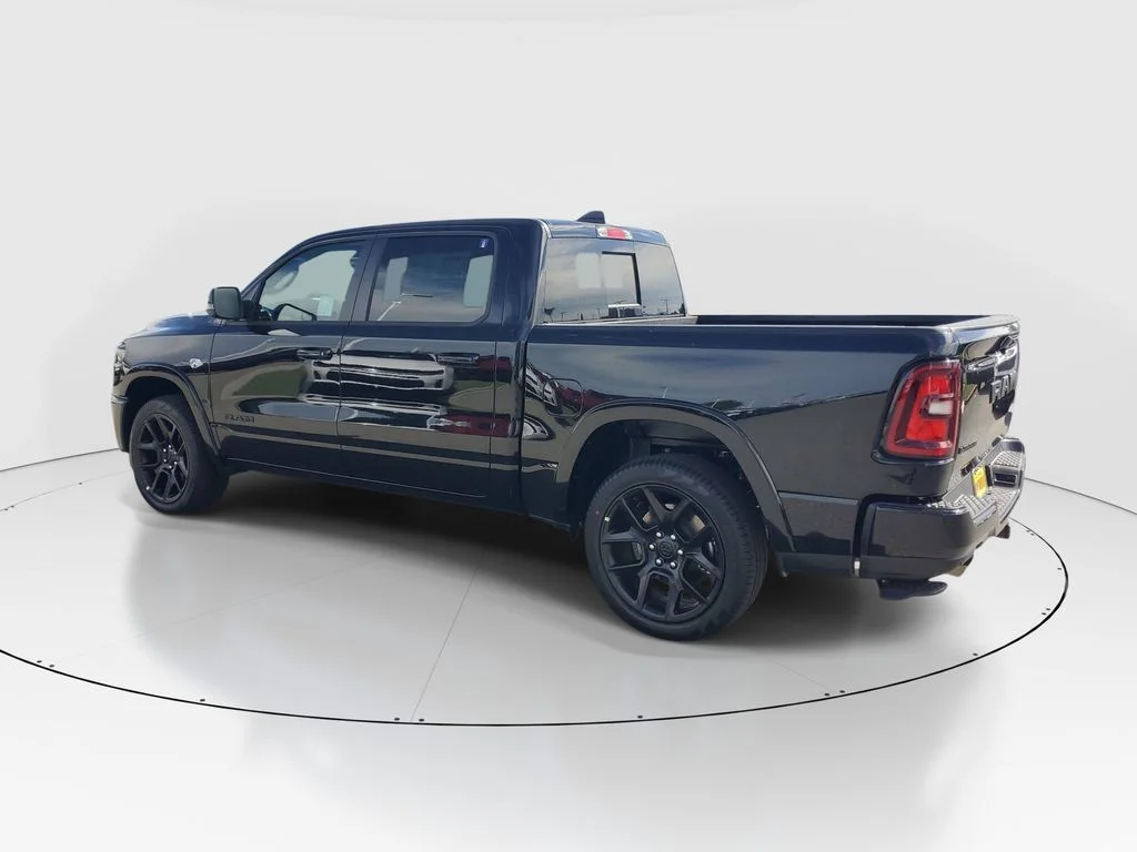 New 2026 Diamond Black Crystal Pearl-Coat Exterior Paint RAM Laramie image 6