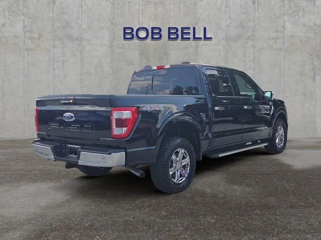 Certified Used 2021 Black Metallic Ford Lariat image 5