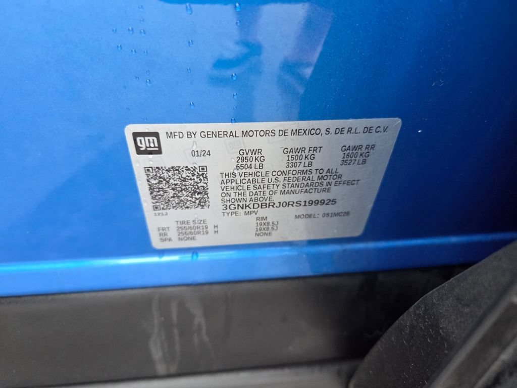 Certified Used 2024 Riptide Blue Metallic Chevrolet LT image 21