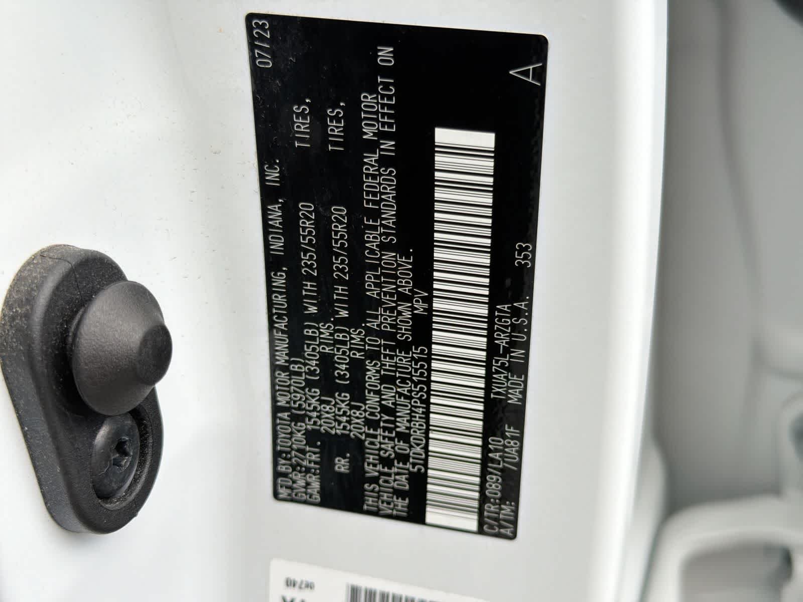Used 2023 Wind Chill Pearl Toyota Platinum image 38