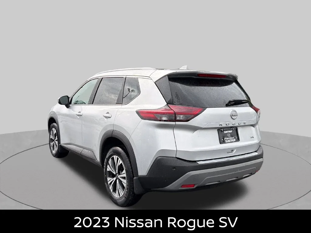 Certified Used 2023 Silver Nissan SV image 3