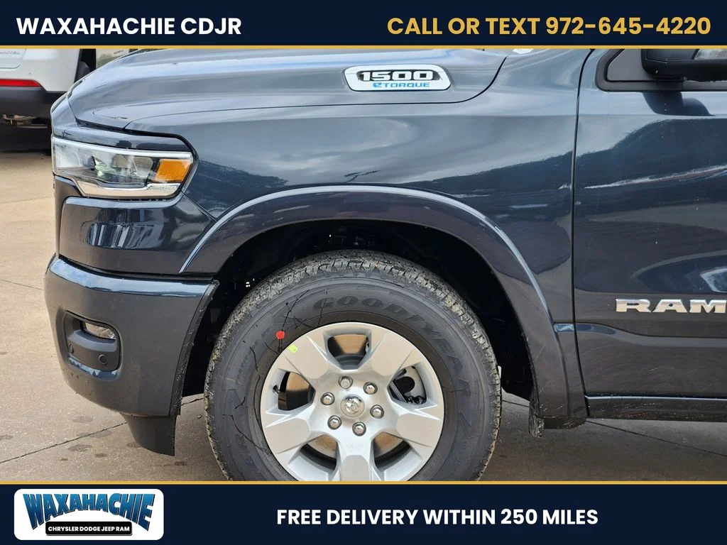 New 2026 Forged Blue Metallic Exterior Paint RAM Big Horn/Lone Star image 7