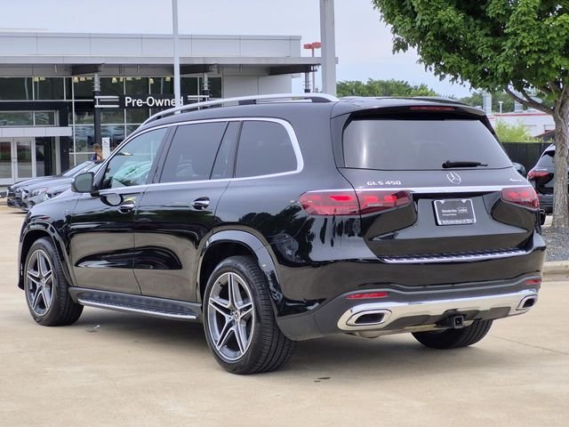 Certified Used 2025 Obsidian Black Metallic Mercedes-Benz GLS 450 image 4
