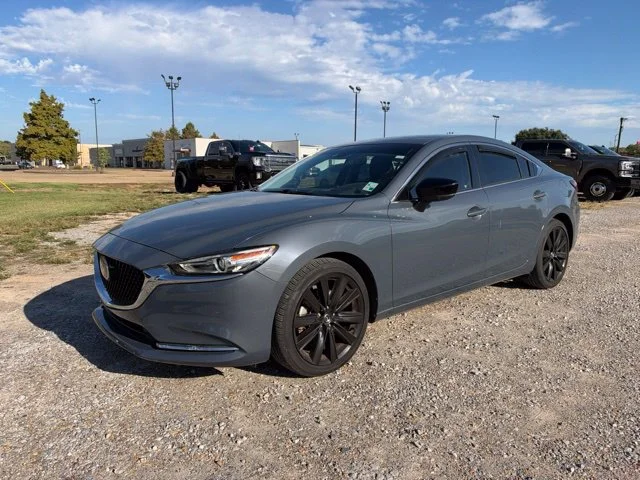 Used 2021 Gray Mazda Carbon Edition image 5