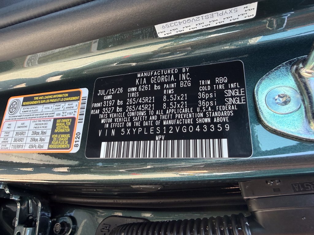 New 2027 Black Jade Green Kia X-Line SX Prestige image 19