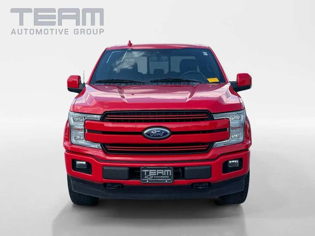 Used 2018 Red Ford Lariat image 2