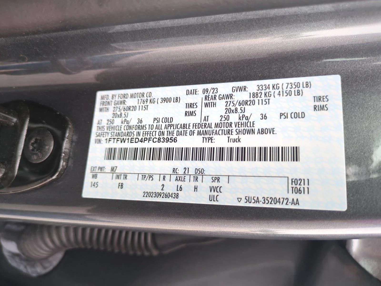 Used 2023 Carbonized Gray Ford XLT image 40