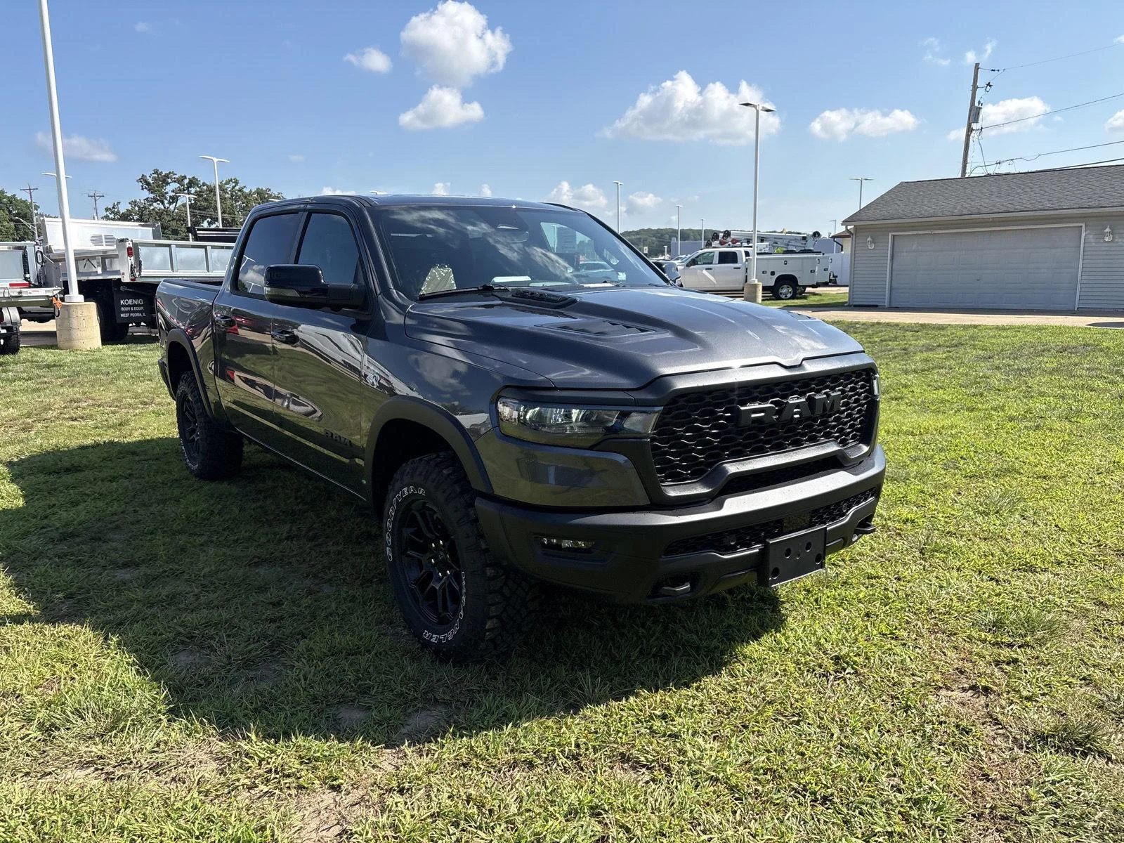 New 2026 Granite Crystal Metallic Clearcoat Ram Rebel image 3