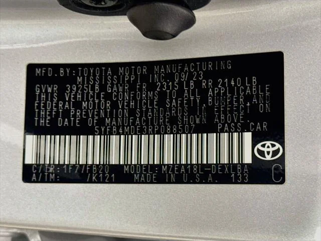 Certified Used 2024 SILVER ME. Toyota  image 30