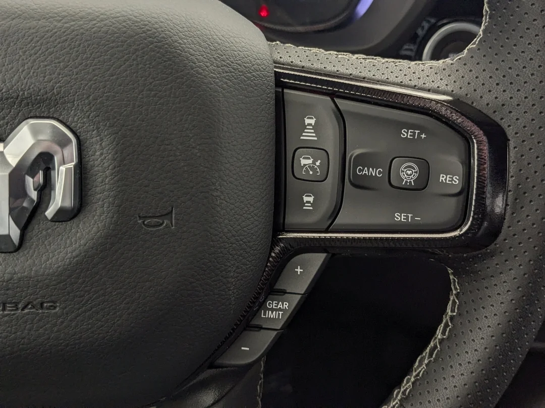 New 2026 White RAM Sport - - Night Edition - Sport Lvl 1 Grp - 5.7L HEMI V8 eTorque - Pano Sunroof & More! image 18