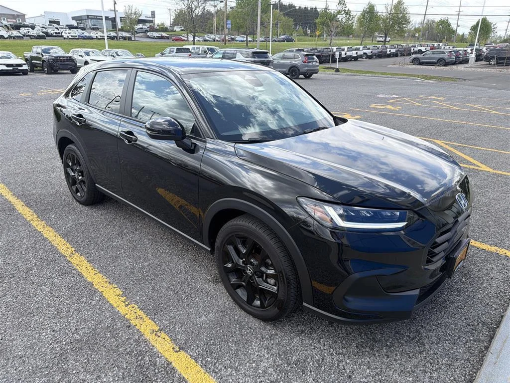 Used 2023 Crystal Black Pearl Honda Sport image 1