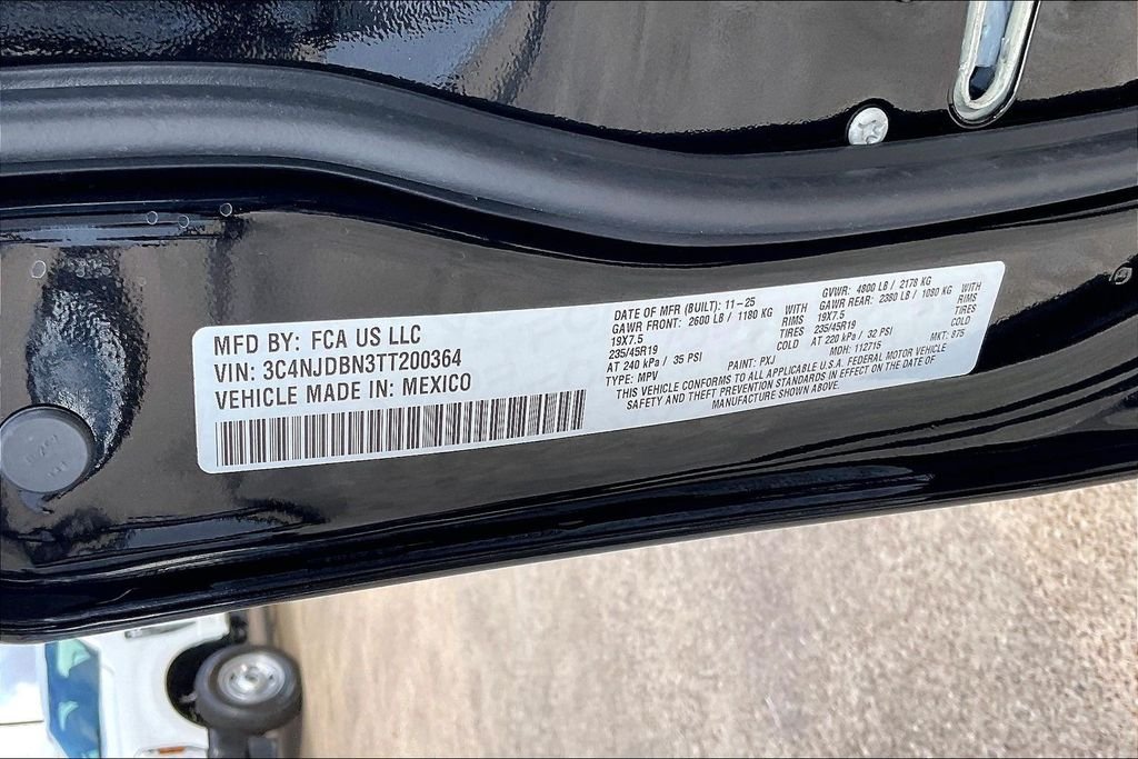 New 2026 Jeep Compass Latitude 4D Sport Utility