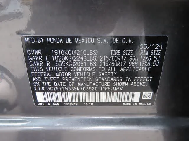 2025 Honda HR-V LX - Photo 25