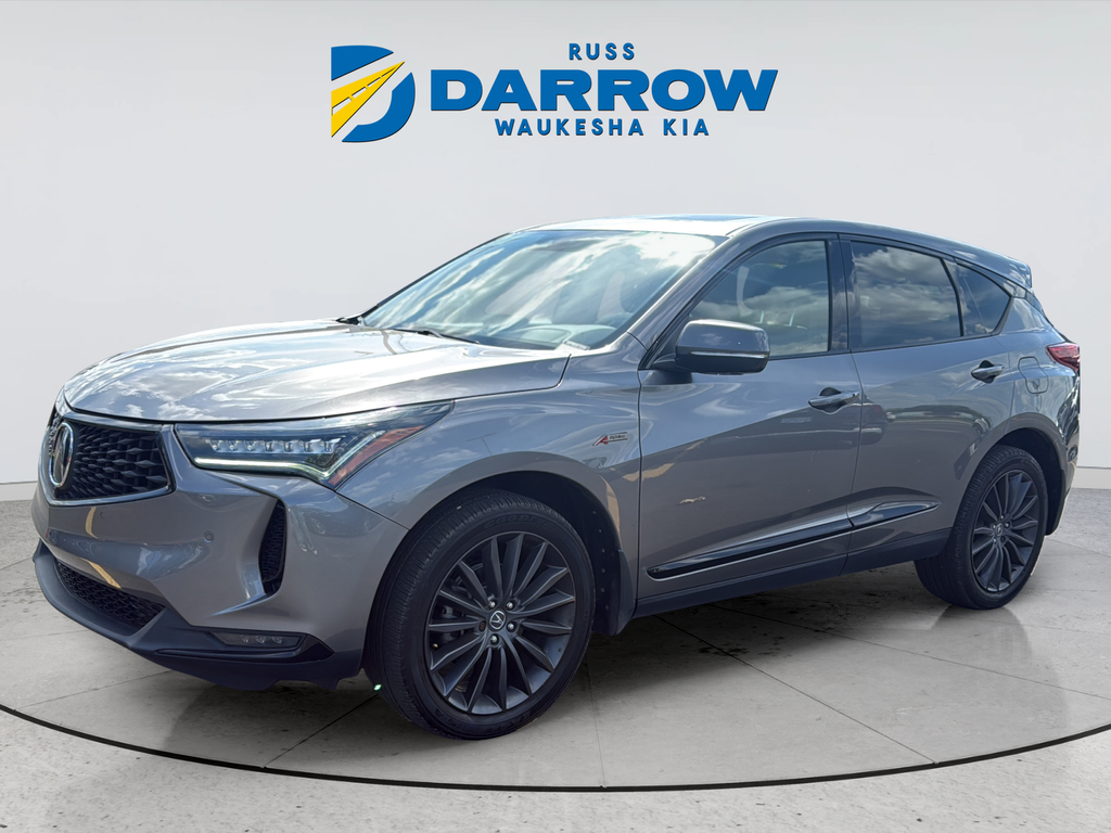 Used 2022 Gray Acura A-Spec Advance Package image 1