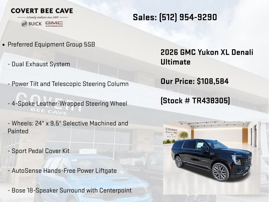 2026 GMC Yukon XL Denali Ultimate - Photo 19