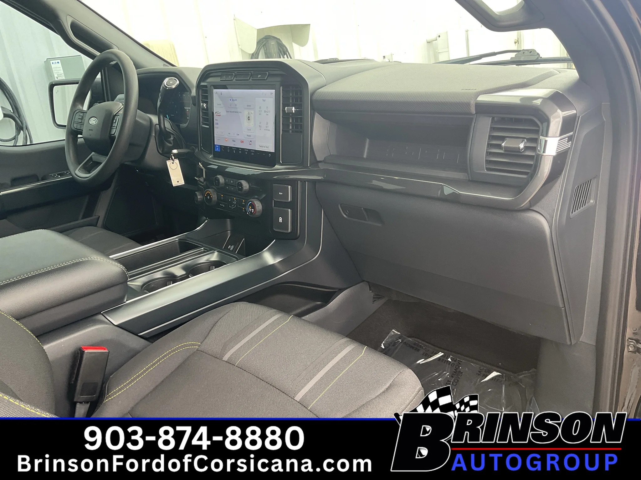 Used 2024 Agate Black Metallic Ford STX image 21