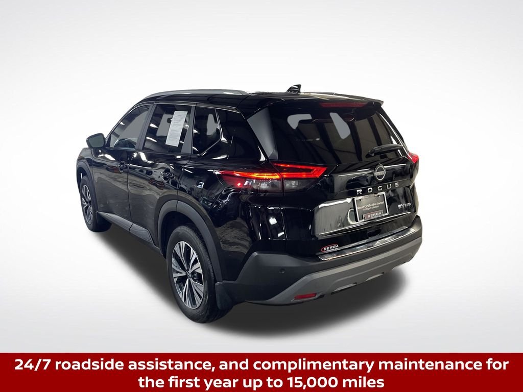 Certified Used 2023 Black Nissan SV image 3