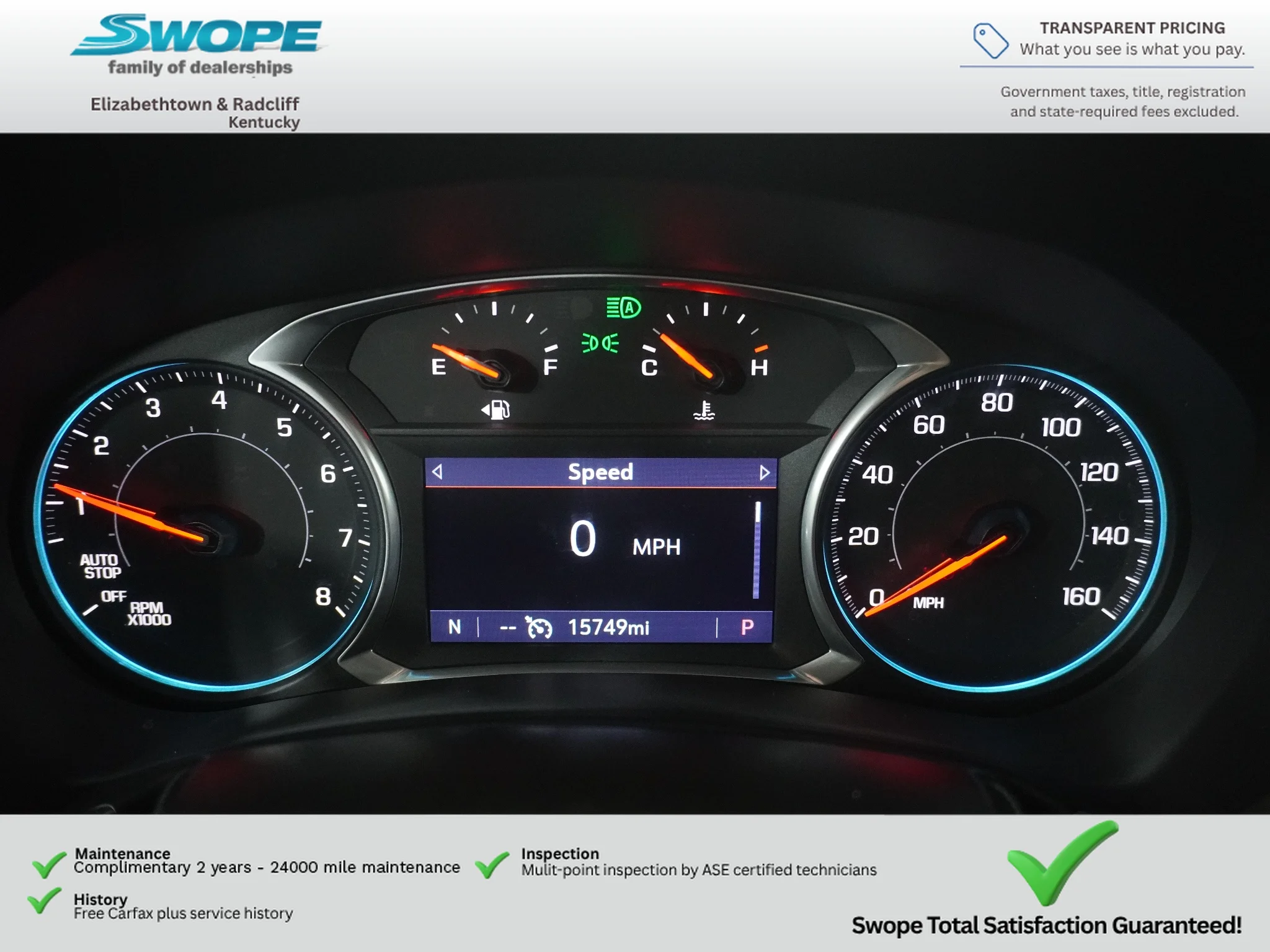 Used 2022 Mosaic Black Metallic Chevrolet Premier (1LZ) image 19