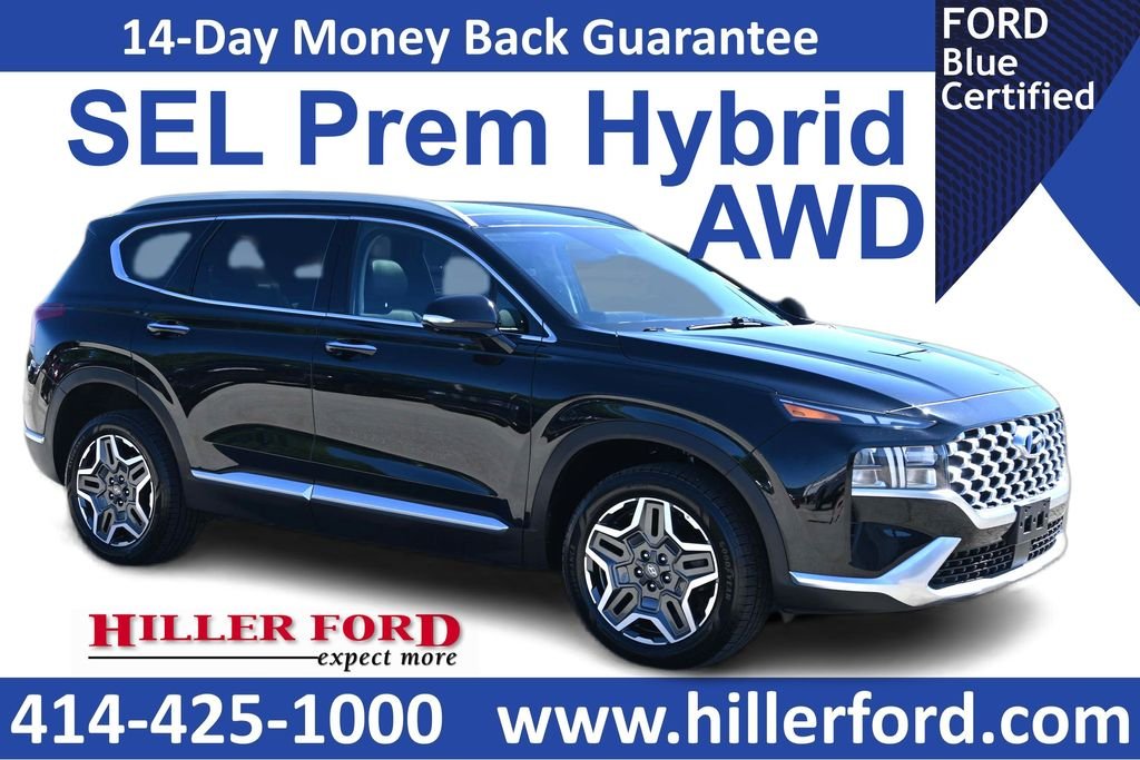 Certified Used 2023 Twilight Black Hyundai SEL Premium image 1