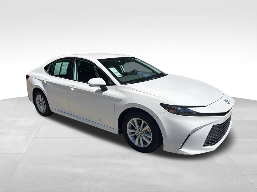 Used 2025 White Toyota LE image 6